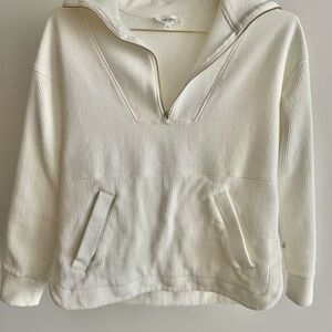 Haven Well Within Women's White Quarter-Zip Sweatshirt